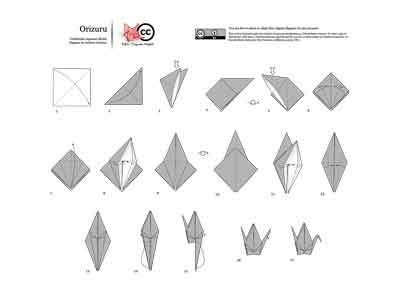 fazendo passaro papel origami