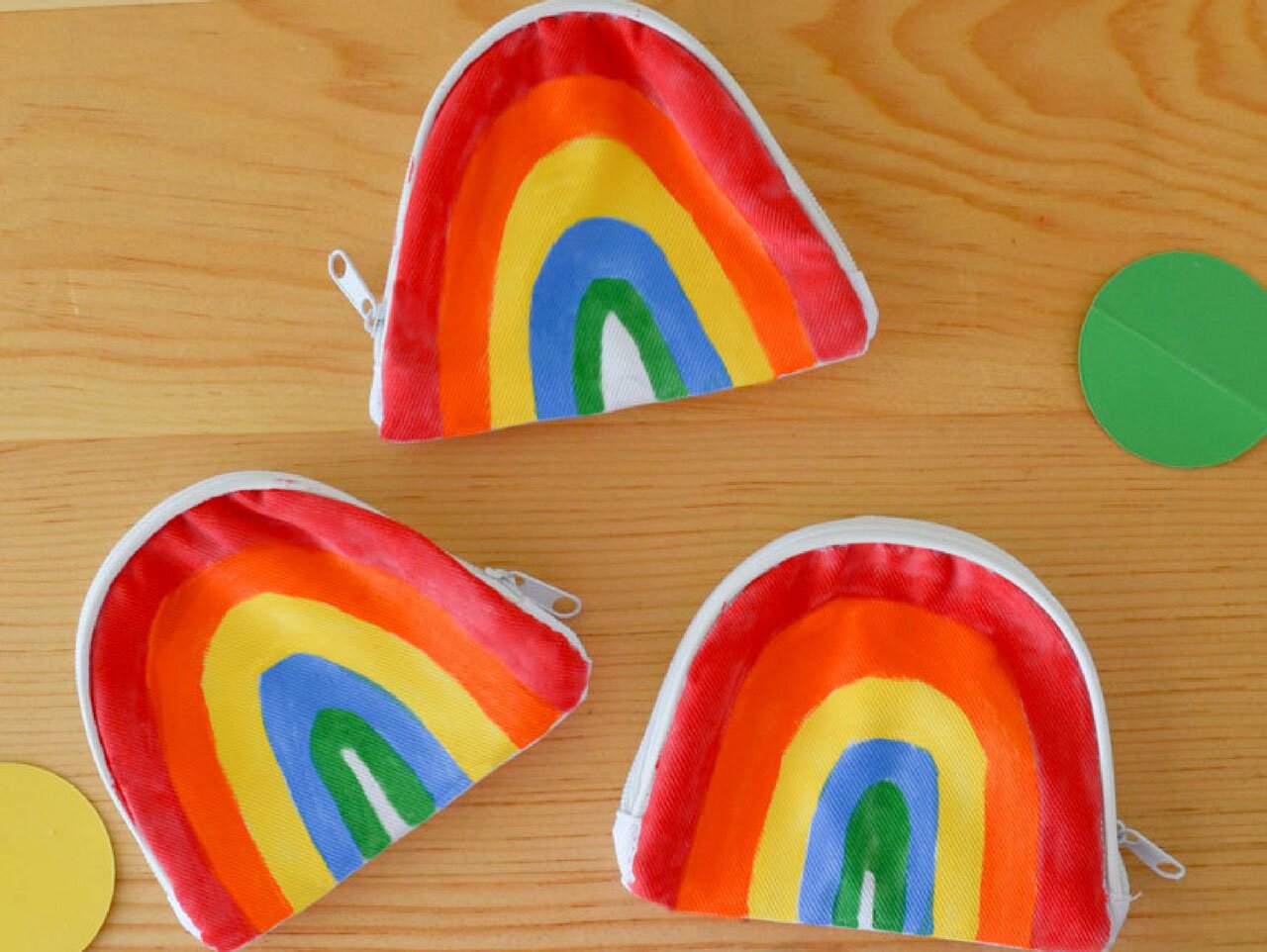 Porta Moedas de Arco-íris